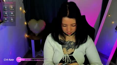 Snapshot of black_kittie_01 chatting on 21, 2, 2025 Black Kittie Wednesday - 1300 - 1900 GMT help me get 100 thumbs up online show from 21, 2, 2025