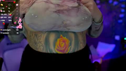 Snapshot of blackedbarbie chatting on 3, 10, 2025 Alice online show from 3, 10, 2025