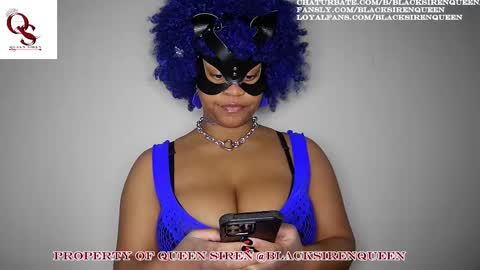 Snapshot of blacksirenqueen chatting on 12, 2, 2025 Queen Siren online show from 12, 2, 2025