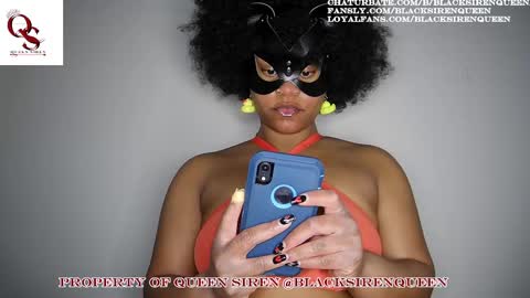 Snapshot of blacksirenqueen chatting on 14, 2, 2025 Queen Siren online show from 14, 2, 2025