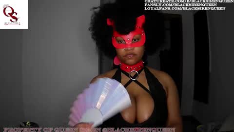 Snapshot of blacksirenqueen chatting on 23, 2, 2025 Queen Siren online show from 23, 2, 2025
