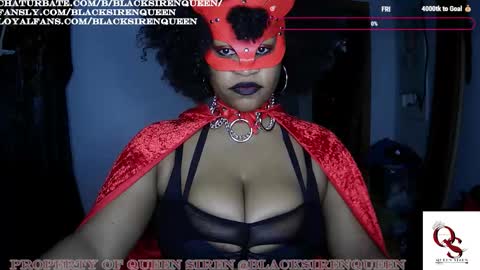 Snapshot of blacksirenqueen chatting on 28, 10, 2025 Queen Siren online show from 28, 10, 2025