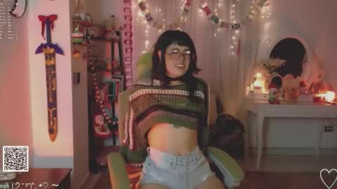 Snapshot of blushing_nymph chatting on 23, 11, 2025 Im Nym Justa nymph on twitter and IG online show from 23, 11, 2025