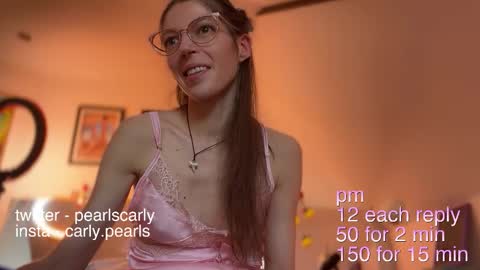 Snapshot of carlypearls chatting on 11, 1, 2025 Carly Pearls online show from 11, 1, 2025
