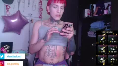 Snapshot of charlotbelucci_ chatting on 18, 3, 2026 Ale punky online show from 18, 3, 2026