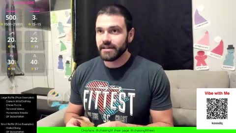 Onlyfans chasingfit Instagram the arguer Twitter chasingfitOF online show from 4, 12, 2024