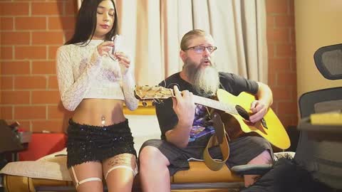 Snapshot of cheeseburgerjesus chatting on 4, 10, 2025 Cheesburger Jesus and whoever showed up. online show from 4, 10, 2025