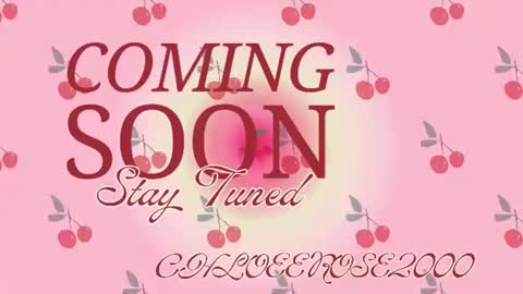 Snapshot of chloeerose2000 chatting on 8, 7, 2026 ChloeeRose online show from 8, 7, 2026