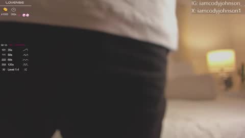 Snapshot of cody_johnsonn_ chatting on 24, 10, 2025 CODY online show from 24, 10, 2025