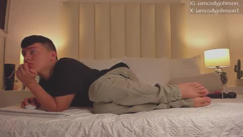 Snapshot of cody_johnsonn_ chatting on 30, 10, 2025 CODY online show from 30, 10, 2025