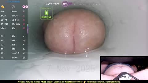 Snapshot of controlmytoys chatting on 7, 11, 2025 Control online show from 7, 11, 2025