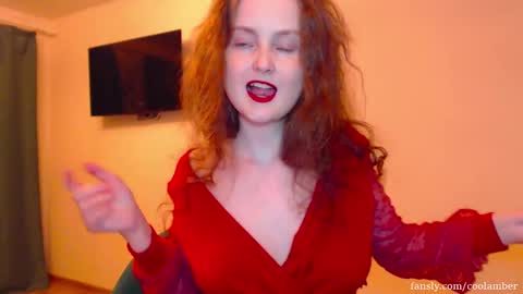 Snapshot of coolamber chatting on 20, 12, 2024 Amber online show from 20, 12, 2024