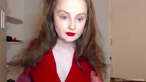 Snapshot of coolamber chatting on 12, 2, 2025 Amber online show from 12, 2, 2025