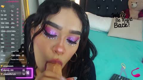 Coraline connected from 10 pm to 6 am Colombia time online show from 9, 12, 2024