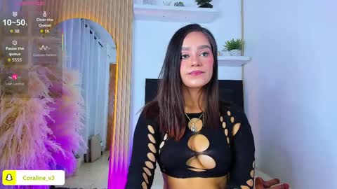 Coraline connected from 10 pm to 6 am Colombia time online show from 11, 5, 2026