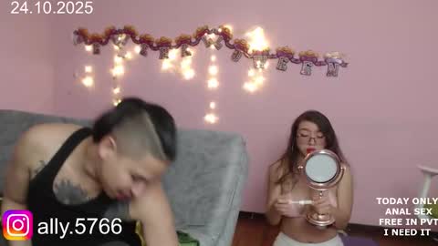 Snapshot of coupleperv666 chatting on 24, 10, 2025 COUPLE PERV online show from 24, 10, 2025