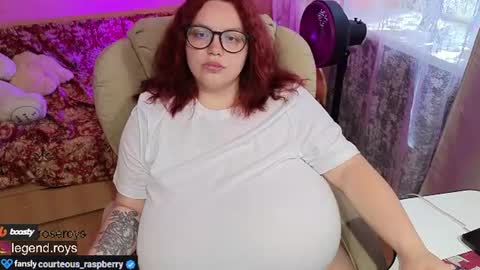 Snapshot of courteous_raspberrrry chatting on 22, 6, 2026 Rose Roys my online show from 22, 6, 2026