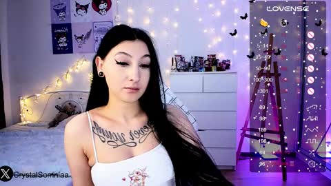 Snapshot of crystalsomnia chatting on 12, 2, 2025 Sasha Make me moan with patterns good music here online show from 12, 2, 2025