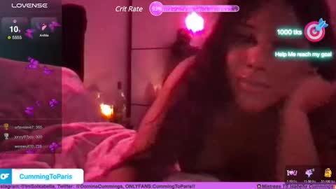 Cumming To Mistress Isabella Cummings online show from 7, 12, 2024