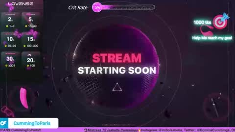 Cumming To Mistress Isabella Cummings online show from 21, 2, 2025