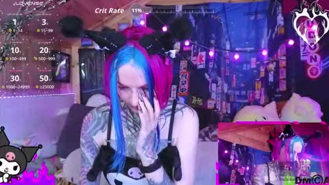 Snapshot of cybernekko chatting on 25, 10, 2025 Neko online show from 25, 10, 2025