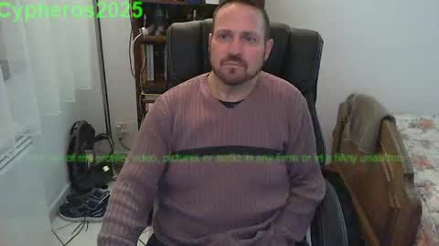 Snapshot of cypheros2025 chatting on 2, 3, 2025 Chris online show from 2, 3, 2025