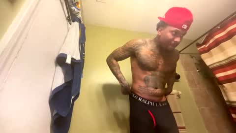 Snapshot of daddyjanimal chatting on 20, 10, 2025 sexy tatted king bbc online show from 20, 10, 2025