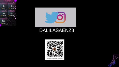 Snapshot of dalila_oficials chatting on 24, 12, 2024   online show from 24, 12, 2024