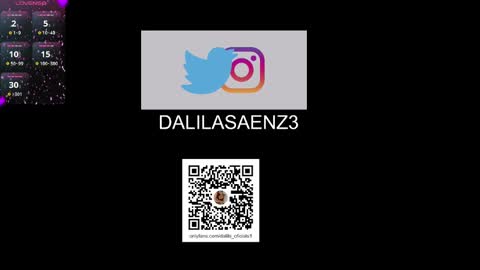 Snapshot of dalila_oficials chatting on 4, 1, 2025   online show from 4, 1, 2025