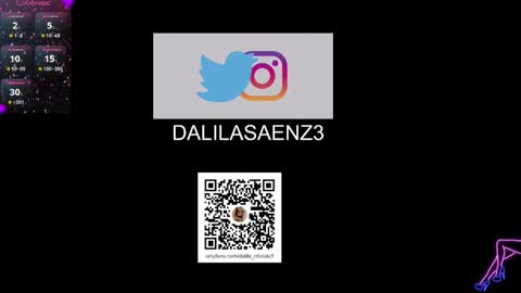 Snapshot of dalila_oficials chatting on 7, 1, 2025   online show from 7, 1, 2025