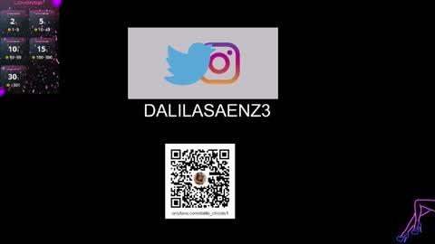 Snapshot of dalila_oficials chatting on 14, 1, 2025   online show from 14, 1, 2025