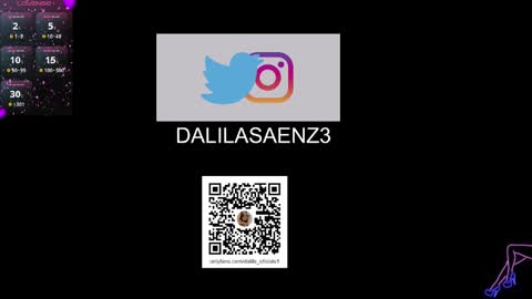 Snapshot of dalila_oficials chatting on 17, 2, 2025   online show from 17, 2, 2025