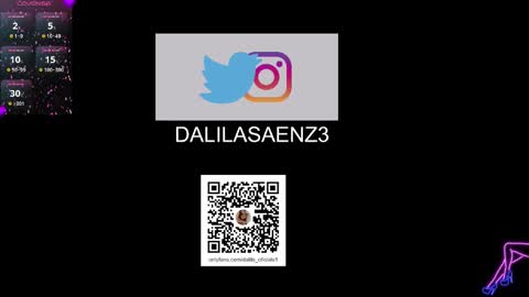 Snapshot of dalila_oficials chatting on 27, 2, 2025   online show from 27, 2, 2025