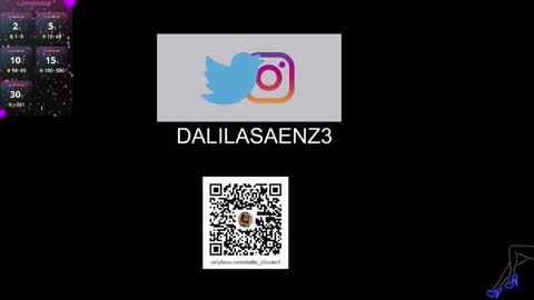 Snapshot of dalila_oficials chatting on 7, 3, 2025   online show from 7, 3, 2025