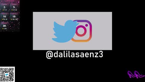 Snapshot of dalila_oficials chatting on 26, 9, 2025   online show from 26, 9, 2025