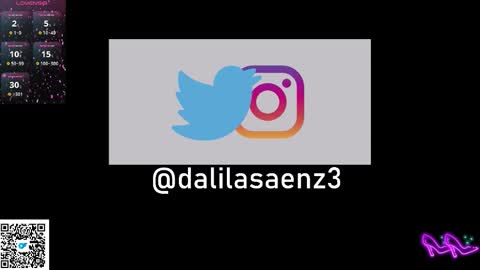 Snapshot of dalila_oficials chatting on 28, 9, 2025   online show from 28, 9, 2025