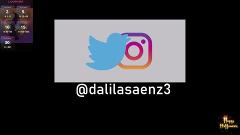 Snapshot of dalila_oficials chatting on 7, 10, 2025   online show from 7, 10, 2025