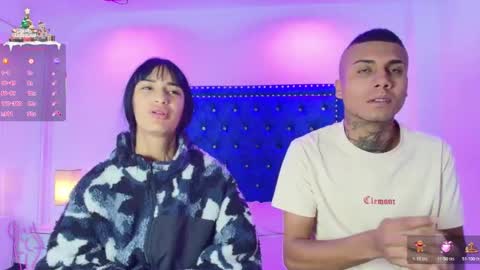 Snapshot of damian_and_roxanne chatting on 14, 12, 2025 DAMIAN AND ROXANNE. online show from 14, 12, 2025