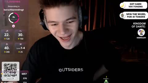 Snapshot of dantebigboi chatting on 21, 2, 2025 Daniel online show from 21, 2, 2025