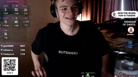 Snapshot of dantebigboi chatting on 22, 2, 2025 Daniel online show from 22, 2, 2025