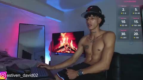 Snapshot of davidxxx02 chatting on 18, 9, 2025 Estiven online show from 18, 9, 2025