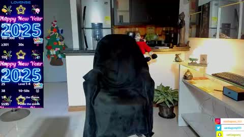 SANTI  independent model online show from 5, 12, 2025