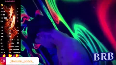 DOMINIC PRINCE   online show from 1, 10, 2025