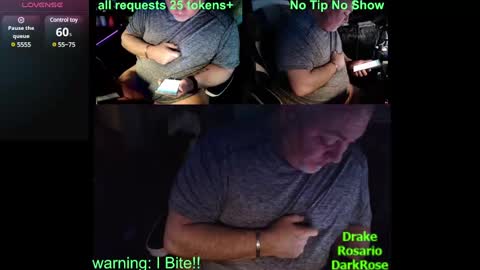 Snapshot of drake_r_darkrose chatting on 14, 1, 2025 Drake D Vamp aka Drake DarkRose online show from 14, 1, 2025