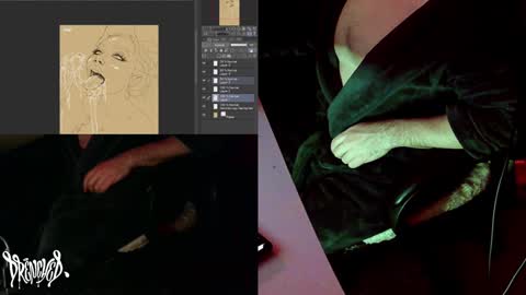Snapshot of drenchedart chatting on 3, 12, 2024 Drenched online show from 3, 12, 2024