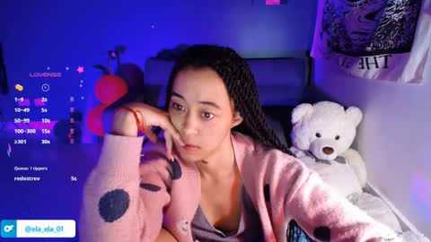 Snapshot of ela_0 chatting on 9, 1, 2025 Ela Help me reach 100 thumbs up online show from 9, 1, 2025