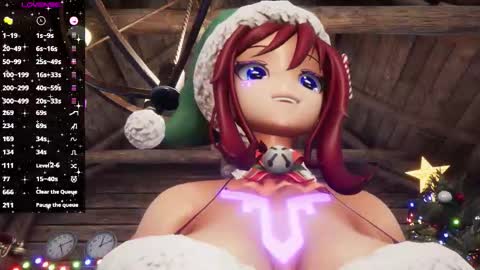 Elfie Love online show from 18, 12, 2025