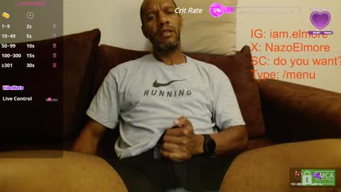 My name is Elmore. Please say hello I like to chat with you. If you have requests or dirty talk please use tip online show from 10, 1, 2025