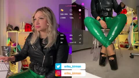 Snapshot of erika_kirman chatting on 19, 12, 2024 Erika online show from 19, 12, 2024