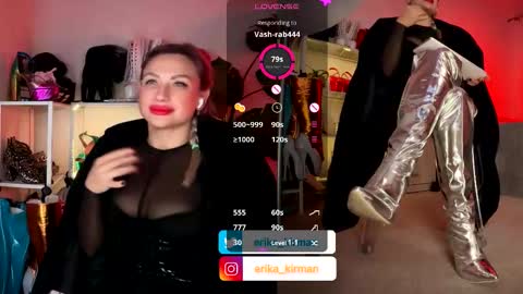 Erika      online show from 16, 1, 2026